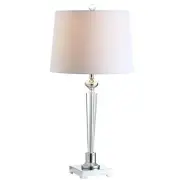 JONATHAN Y JYL2051A Foster 28.25" Crystal LED Table Lamp Traditional French C...