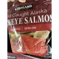 在飛比找蝦皮購物優惠-科克蘭 冷凍阿拉斯加野生紅鮭魚 1.36公斤（低溫配送）#2