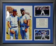 Legends Never Die George Brett & Bo Jackson Framed Photo Collage, 16" x 20"