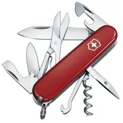Climber Swiss Army Knife Red Blister PackNEW
