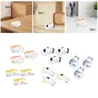3x Chopsticks Rest Tabletop Decoration Creative Reusable Mini Cats Ornament