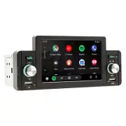 1DIN 5in Car Radio Player Bluetooth MP5 USB FM Mirror Link Carplay Android Auto