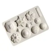 3D Shaped Silicone Cake Mold Handmake DIY Cake Biscuits Silicone