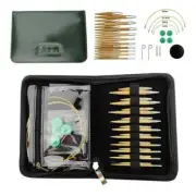 Craft Needles Set Circular Weaving Yarn Knitting Interchangeable Crochet Needles