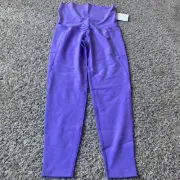 Beyond Yoga Womens Maternity Spacedye Love Bump BAMHT Purple L $110