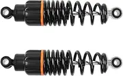 Rear Shocks Absorbers | Motorcycle Shocks Coil Spring Absorber | Heavy-Duty Adjustable Precision Damping Mechanical Kit for Riding Scooter Electric Bike Motorcycles
