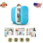 Eco-Friendly 4L Mini Fridge with Dual Cooling/Warming for Skincare & Beverages