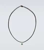 [Octavia Elizabeth] Octavia Elizabeth 18kt gold necklace with tourmaline One Size green