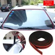 Rubber Seal Strip Car Door Window Trim Edge Molding Protector Guard Weather US (for: Fiat)