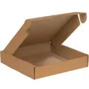 10" X 10" X 3" Kraft Deluxe Literature Mailer (50 Per Bundle)
