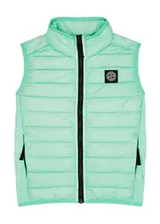 Stone Island Kids Quilted Shell Gilet (2-4 Years) - Green Light - 04YR (4 Years) 04YR (4 years)