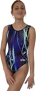 [LIL'FOX] Gymnastics Leotards for Girls - PRINTS - Kids Dance, Tumbling, Acrobatics, Gymnastics Equipment