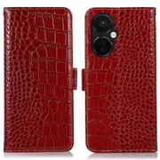 Phone Case for OnePlus Nord CE 3 Lite 5G/Nord N30 5G Crocodile Texture Wallet Stand Phone Cover
