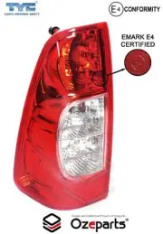 LH LHS Left Hand Tail Light Lamp Non Tinted For Isuzu DMax LT LS-U Ute 06~12