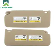 Beige Sun Visor Shade Pair W/Light&Mirror 83230-TG7-A12ZA For 17-21 Honda Pilot