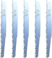 5 Pack 300Mm/12-Inch 5TPI Reciprocating Saw Blades for Wood Cutting & Pruning Hi