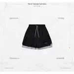 GOOPI “RVE-S3” RIVERSIDE TRACK SHORTS - SHADOW