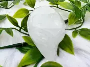 Clear Quartz Alien Skull - 2" Clear Quartz Skull - 2 Inch Clear Quartz Skull