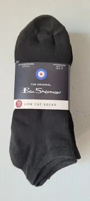 Ben Sherman The Original Men's 10-Pairs Low Cut Socks. (140).