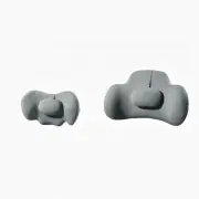 Memory Foam Lumbar Back Support Cushion Car Seat Wheelchair Office Chair Pillow