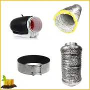HYDROPONICS 4'', 5'', 6'', 8'' SILENT FAN Ventillation Noise Reduction Kit
