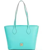 Dooney & Bourke Saffiano Leather Mint Green Tote