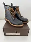 RM Williams Rigger Commando Boots Men Size AU/UK 10 US 11 EU 45 Black NEW