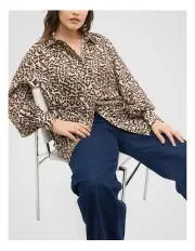 [Seed Heritage] Leopard Shirt in Multi