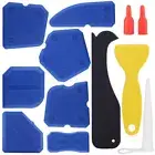 Caulking Tool, 12 Pieces Silicone Sealant Finishing Grout Tools Kit, Caulk Sk..