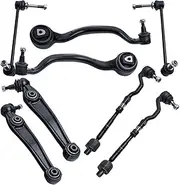 8pc Front Lower Suspension Track Control Arms Compatible With BMW X5 X6 E70 E71 E72