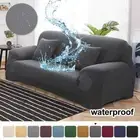 Waterproof Elastic Sofa Cover 1/2/3/4 Seater Cover L Shaped Corner Sofa Covers