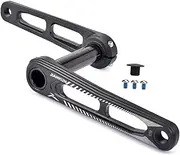 Bicycle Crankset, Road Bike Left/Right Crank Arm 170mm GXP Hollow Integrated Bike Crankset Suitable for Mountain Road Bike