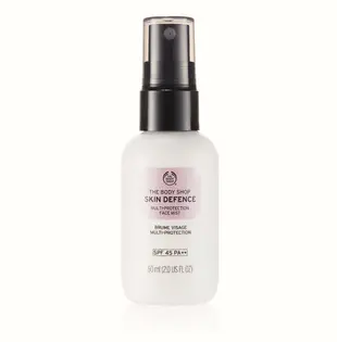 [韓國免稅品代購] THE BODY SHOP 美體小舖 全效防曬輕透隔離噴霧 60ml SPF45 PA++ SKIN DEFENCE