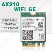 Multiband AX210NGW Wifi Bluetooth 5.2Card For Laptop PC Windows 10 Windows 11