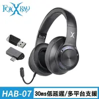 在飛比找momo購物網優惠-【FOXXRAY 狐鐳】迅飛響狐無線雙模耳麥(FXR-HAB