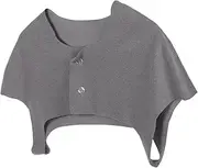 FOMIYES Warm Winter Elderly Shoulder Support Women Shoulder Protector Neck Pain Protector