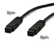 Bytecc FW9910K 9-pin to 9-pin FireWire 800(IEEE1394B) 10 FT. Cable