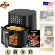 Max 450°F Air Fryer 11-in-1: Crispy, Healthy Cooking with Easy View Windows