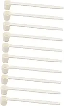 HOLIDYOYO 50pcs Long Handle Measuring Spoons for Salt and Condiments Sampling Spoons and Lightweight Kitchen Utensils for Home and Cooking Use