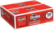 Doritos Nacho Cheese Flavored Tortilla Chips, 1 Oz Bags (50Count)