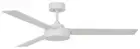 Ceiling Fan With Wall Switch Without Light Lagoon White 132 CM