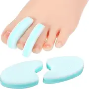 Wanmu 20Pack Foam Toe Separator, Breathable Toe Spacers for Women Men, Toe Spreader to Reduce Friction and Relieves Corns Pain, Relieve Pain Caused by Bunions
