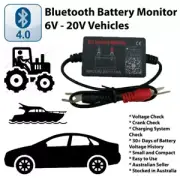 12V Bluetooth 4.0 Car Battery Monitor Voltage Meter Tester LowVolt Alarm BM2