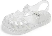 KIDSUN Toddler Girls Jelly Sandals Soft Rubber Sole Closed Toe Beach Summer Shoes Mary Jane Dress Princess Flat