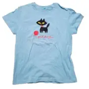 Vintage Paul Frank Tshirt, Mika the Cat, Blue, Medium