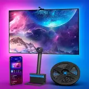 Dynamic RGB LED TV Backlighting - Smart Lighting Compatible with Alexa & Google