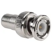 BNC Male Connector to RCA Audio/Video Female Connector Plug Adapter