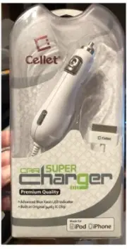 Premium 30 Pin Car Charger for iPhone 3 / 3G / 4 / 4G / 4S Licensed by Apple