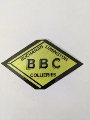 Retro Mining Sticker - Buchanan Lemington BBC Collieries