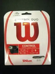 Wilson Duo Control 16 Hybrid Tennis String - 16 & 16L Guage